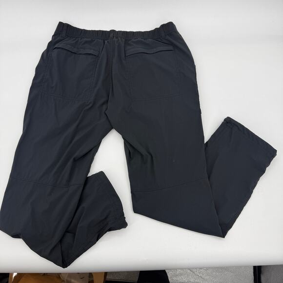 REI CO OP Womens Savanna Trails Pants Size 8P Black Ankle Drawstring Stretch - Picture 2 of 10